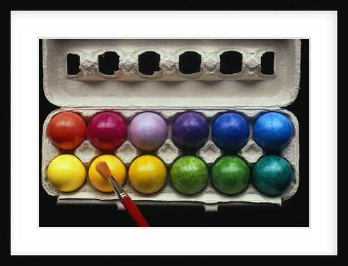 Painted Easter Eggs by Anonymous