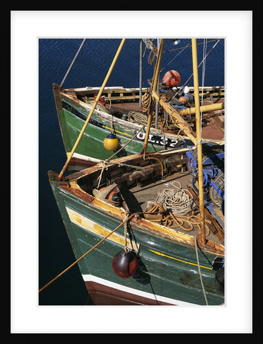 Fishing Boat Prows by Anonymous