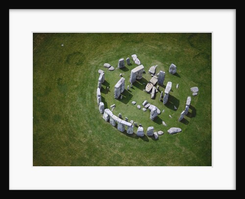 Aerial View of Stonehenge by Anonymous