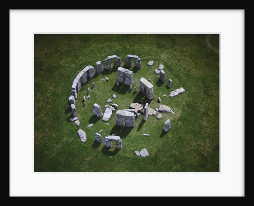 Aerial View of Stonehenge by Anonymous