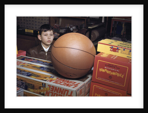 Boy Longing for Basketball by Anonymous