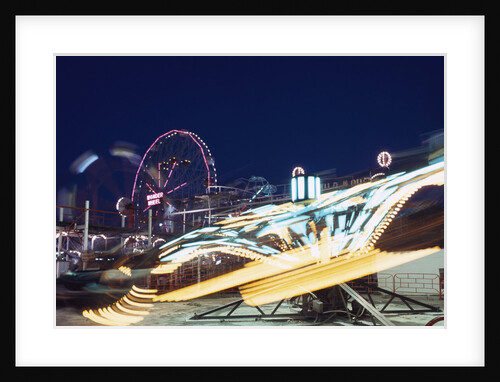 Coney Island at Night by Anonymous