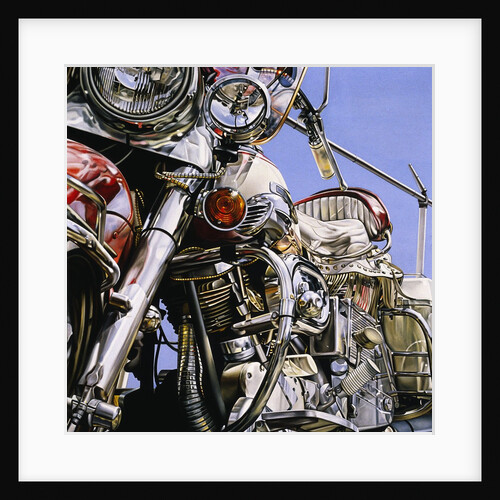 Motorcycle I by DAVID PARRISH