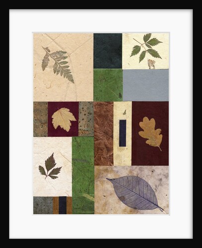 Essential Nature Block Print I by Phillip Jaeger