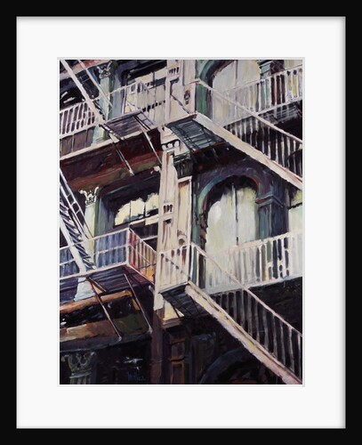 Fire Escapes II by Patti Mollica