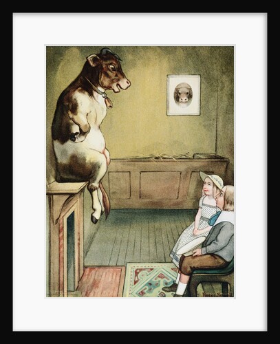 Mother Goose's Menagerie Book Illustration by Peter Newell