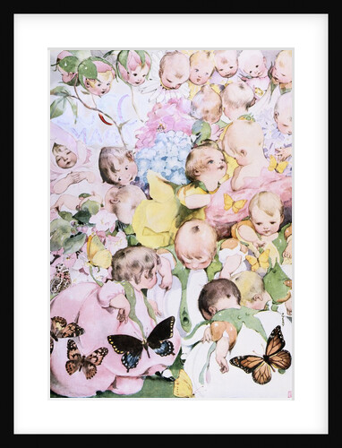 A Garden of Babies by Fanny Cory