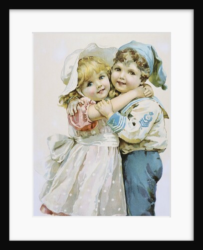 Nellie and Her Cousin Illustration by Anonymous