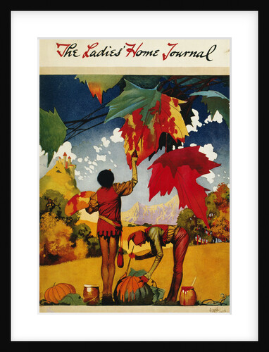 Cover Illustration for the Ladies' Home Journal by Frank Godwin