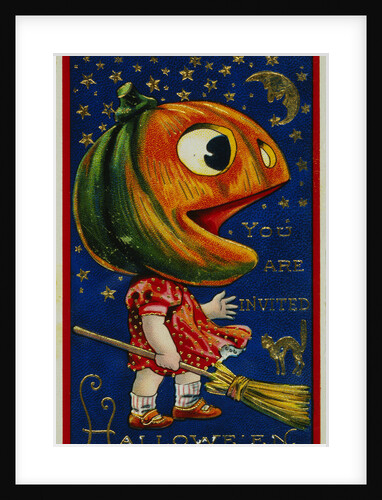 You Are Invited Halloween Postcard by Anonymous
