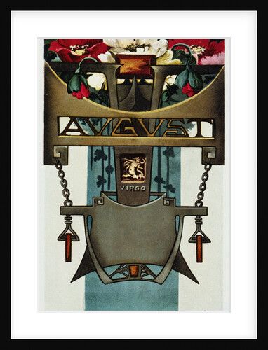 August - Virgo Postcard by Aenz