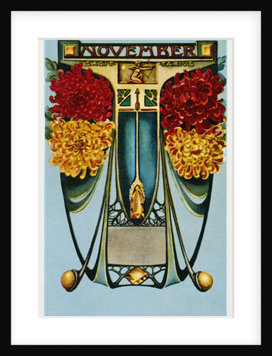 November - Sagittarius Postcard by Aenz