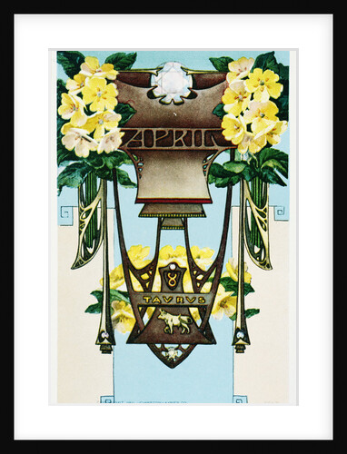 April - Taurus Postcard by Aenz