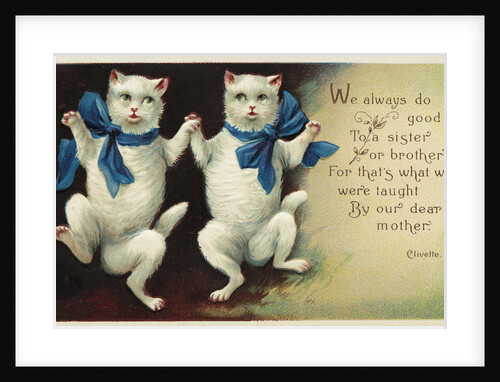 We Always Do Good Postcard by Anonymous