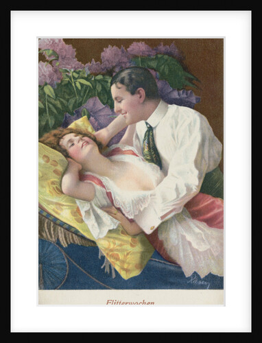Flitterwochen Postcard by Anonymous