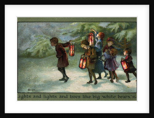 Lights and Lights, and Trees Like Big White Bears by Sybil Barham