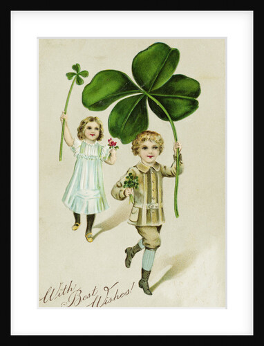With Best Wishes! Postcard by Anonymous