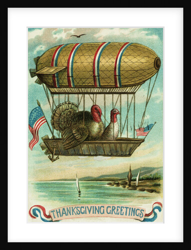 Thanksgiving Greetings Postcard by Anonymous