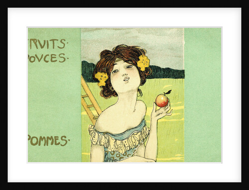 Fruits Douces: Pommes Postcard by Anonymous