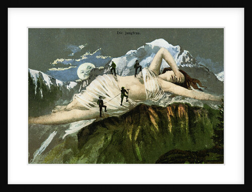 Die Jungfrau Postcard by Anonymous