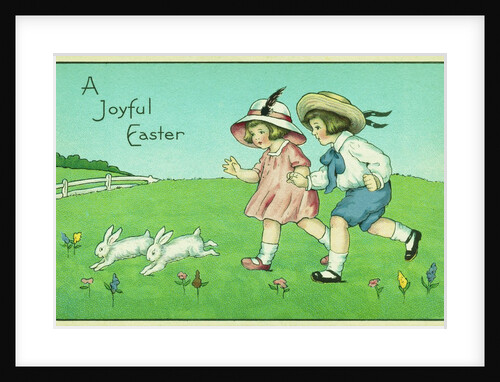 A Joyful Easter Postcard by Anonymous