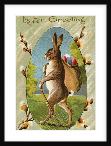 Easter Greeting Postcard by Anonymous