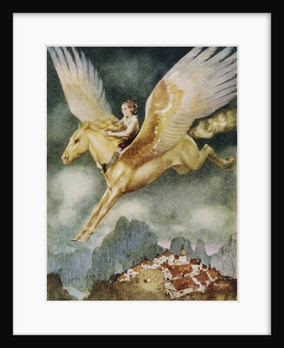 Little Rider from the Way-Away Land by Gustaf Tenggren