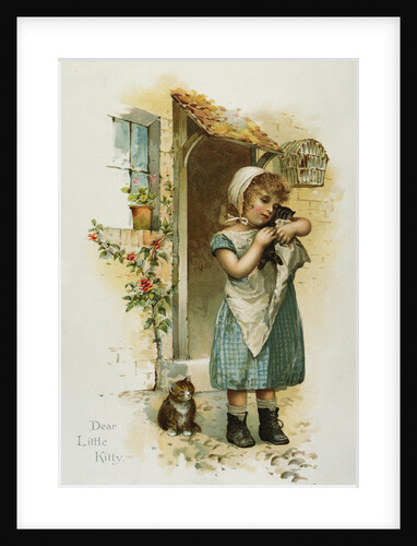 Dear Little Kitty Illustration by Anonymous