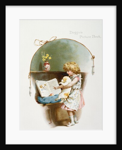 Doggie's Picture Book Illustration by Anonymous