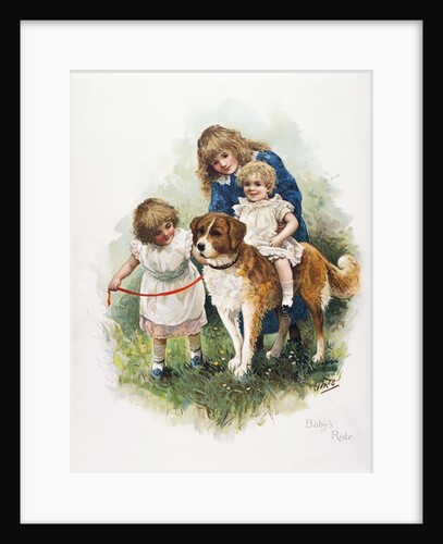 Baby's Ride Illustration by Anonymous