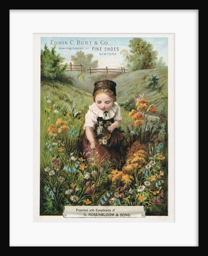 Edwin C. Burt & Co., Manufacturers of Fine Shoes, New York Trade Card by Anonymous