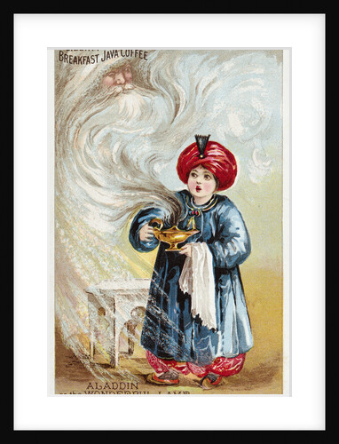 Aladdin or the Wonderful Lamp Trade Card by Anonymous