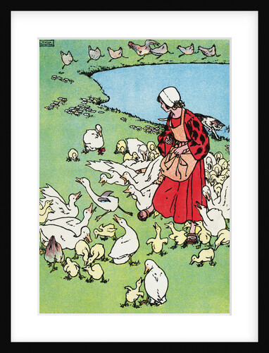 The Poultry Girl Kicks the Ugly Duckling by Helen Stratton