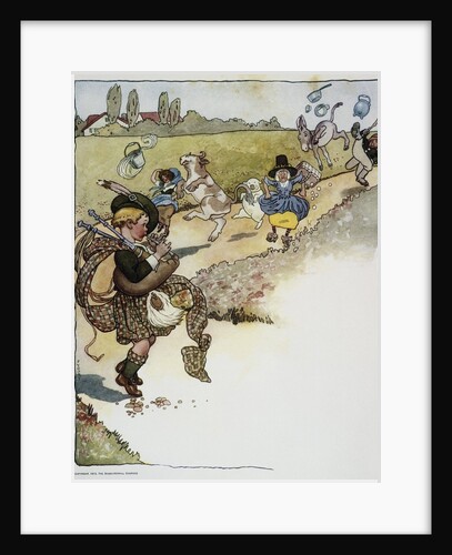 Illustration for Mother Goose Stories by Fanny Cory