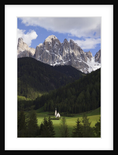 St. Giovanni Church in Val di Funes by Anonymous