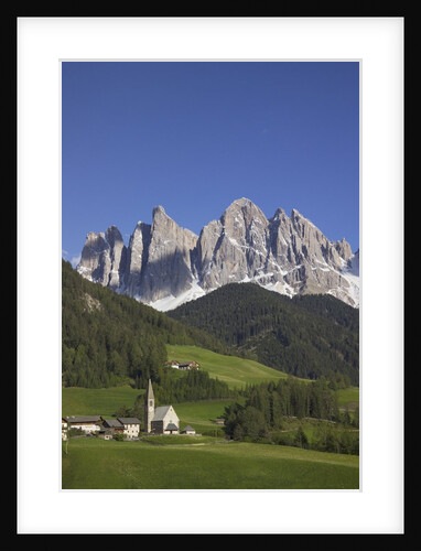 St. Maddalena Church in Val di Funes by Anonymous