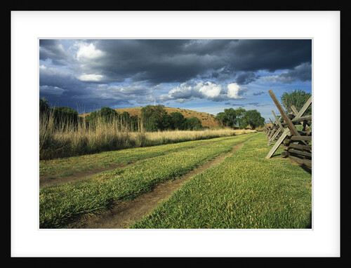 Wagon Tracks Along the Oregon Trail by Anonymous