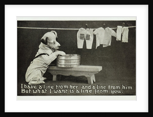 I Have a Line from Her Postcard by Anonymous