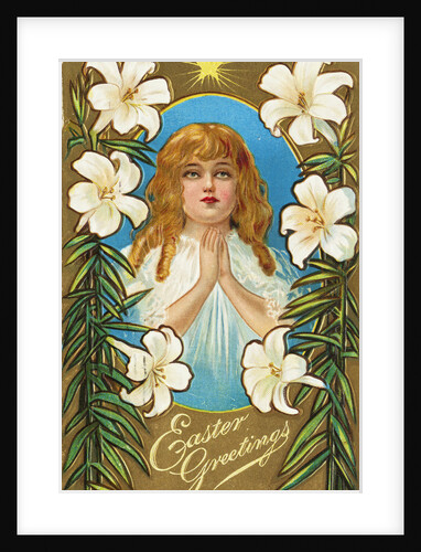 Easter Greetings Postcard by Anonymous