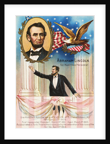 Abraham Lincoln Postcard by Anonymous