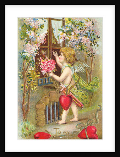 To My Valentine Postcard by Anonymous