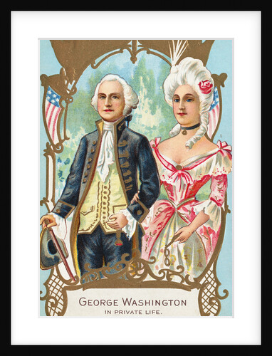George Washington in Private Life Postcard by Anonymous