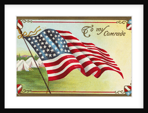 To My Comrade Postcard by Anonymous