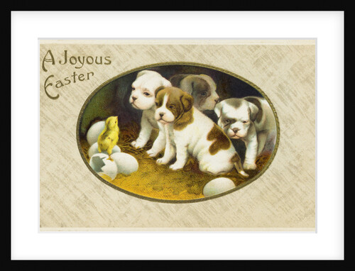 A Joyous Easter Postcard by Anonymous