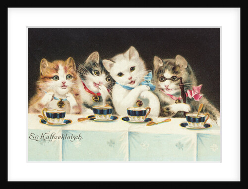 Ein Kaffeeklatsch Postcard by Anonymous