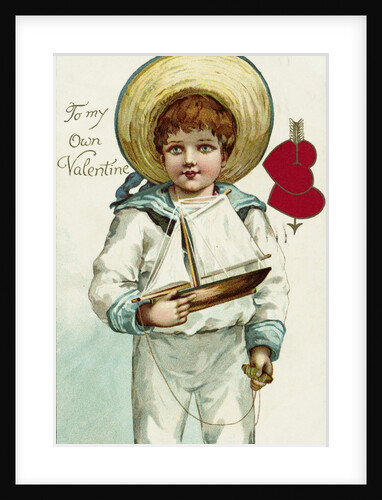 To My Own Valentine Postcard by Anonymous