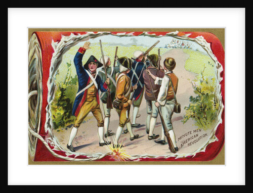 Minutemen, American Revolution Postcard by Anonymous