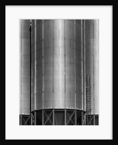 Corrugated Metal Silos #1 by Gordon Osmundson