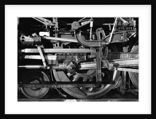 Lead Driver & Valve Gear, AT&SF #3751 from the Railroad Series by Gordon Osmundson