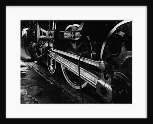 UP 8444 in Cheyenne Roundhouse from the Railroad Series by Gordon Osmundson